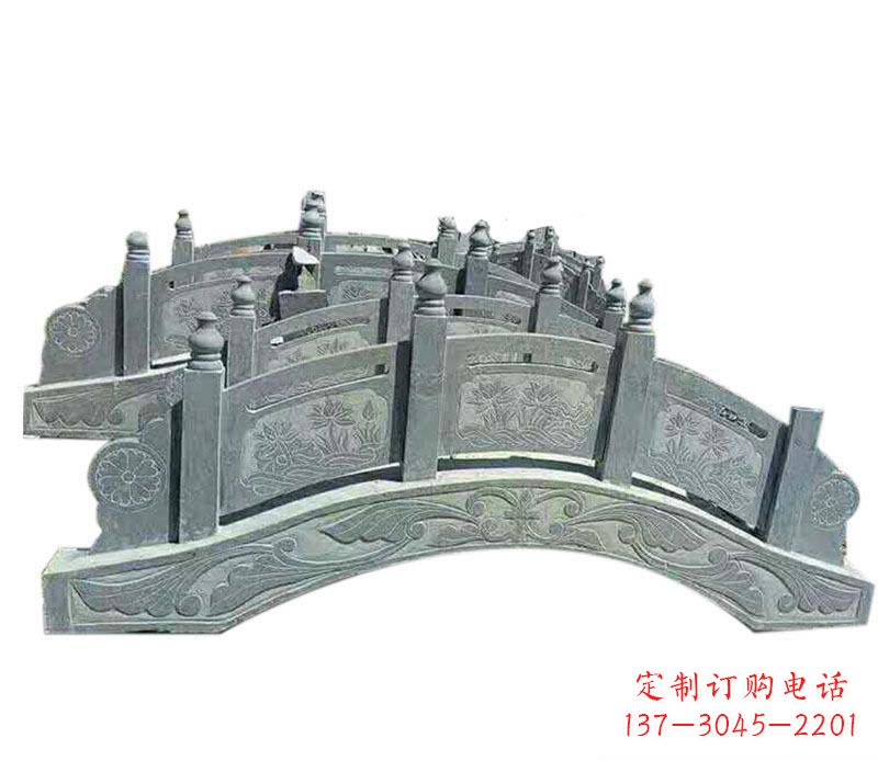 河南园林仿古石栏板景观石雕_2