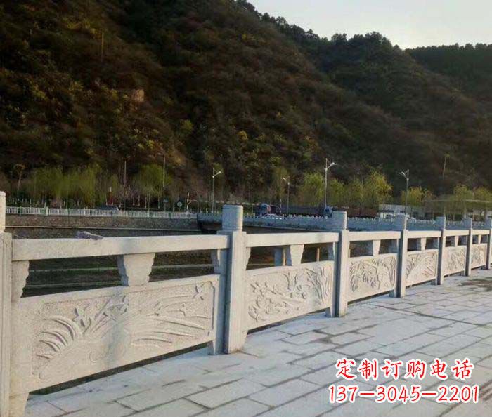 河南园林景观大理石浮雕栏板