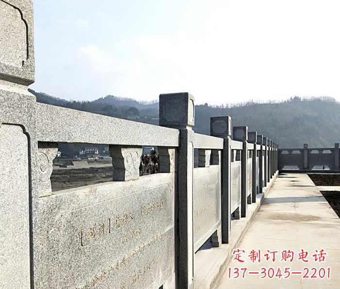 河南园林景观大理石栏板石雕 (14)