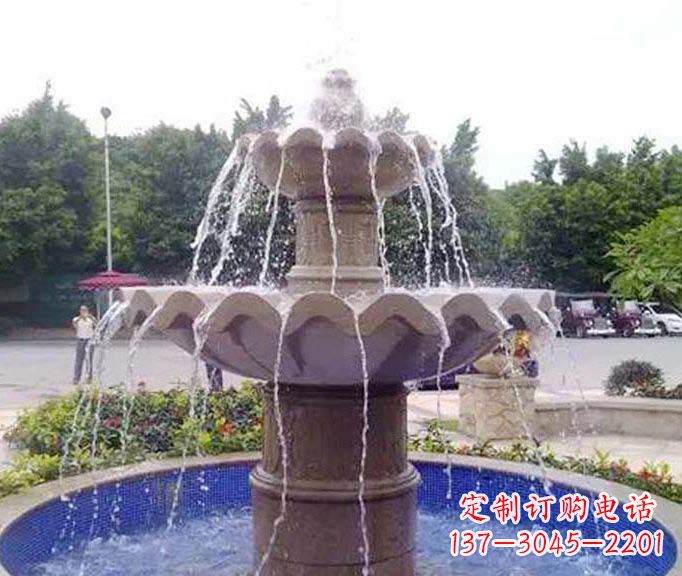 河南园林景观大理石喷泉石雕