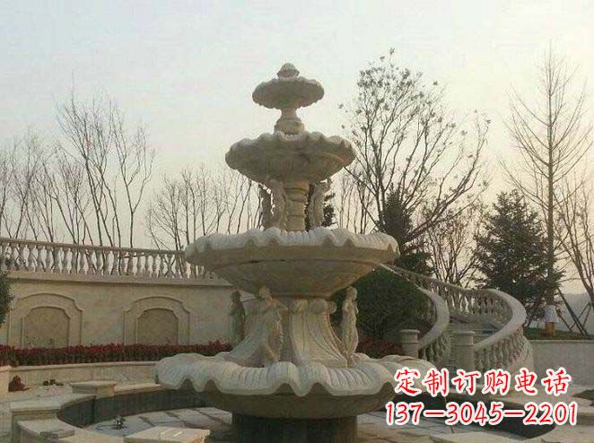 河南园林景观大型喷泉石雕 (2)