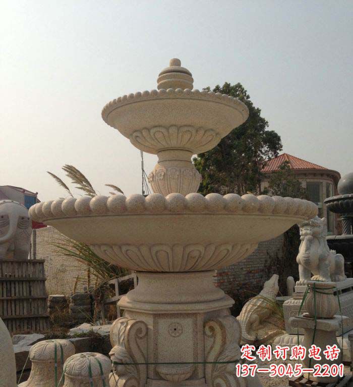 河南园林景观大型喷泉石雕