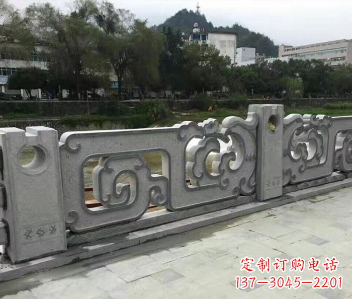 河南园林景观仿古石雕栏板_1