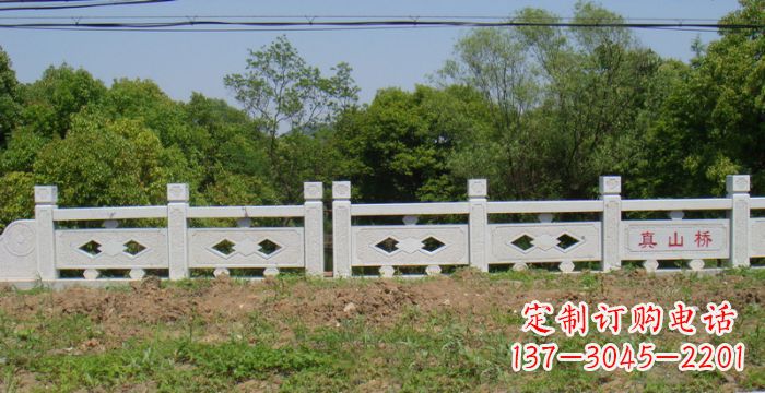 河南园林景观真山桥石雕栏板 (2)