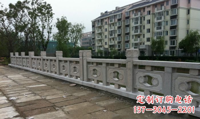 河南园林景观真山桥石雕栏板 (3)