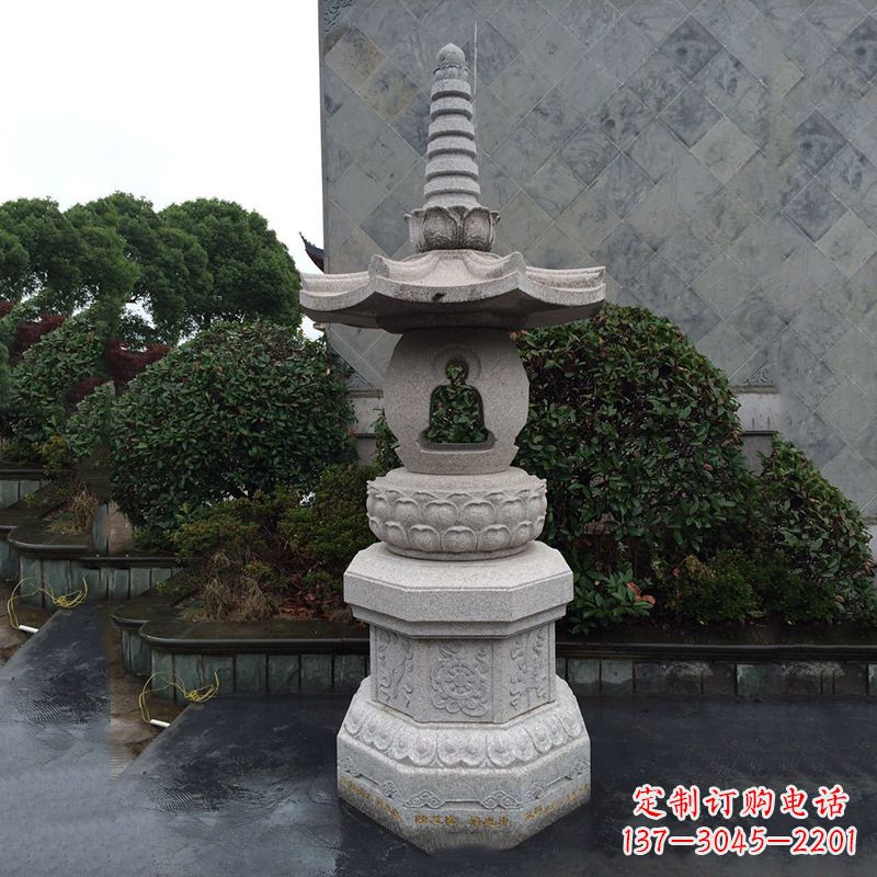 河南园林石雕灯笼