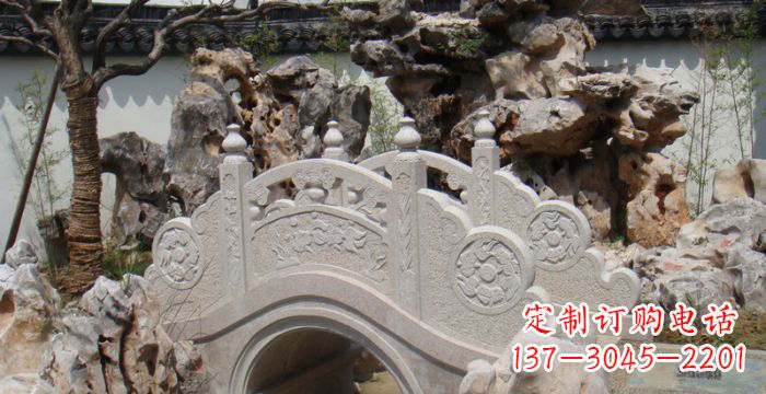 河南园林小型石拱桥