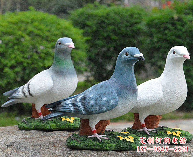 河南长春和平鸽雕塑