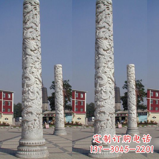河南中国龙柱雕塑