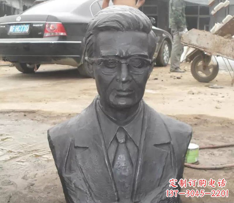 河南中国名人胸像铜雕