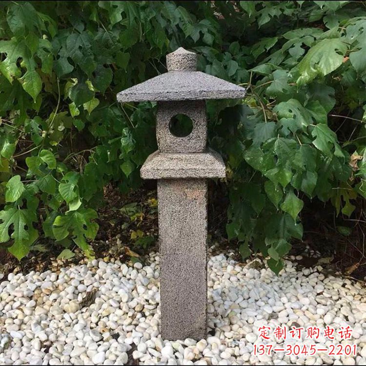 河南中式复古园林石灯