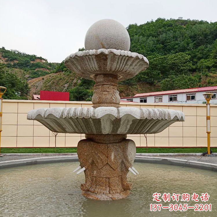 河南中式喷泉石雕