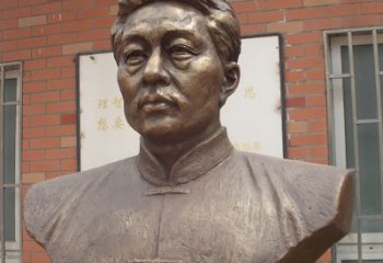 河南徐悲鸿胸像铜雕 