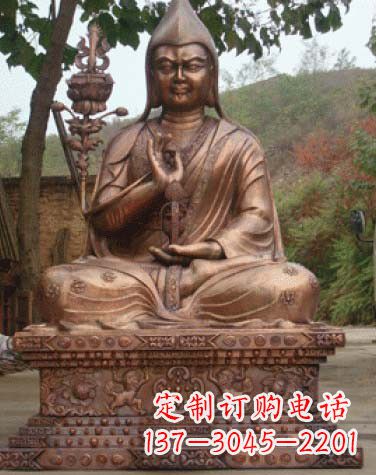 河南紫铜佛像雕塑